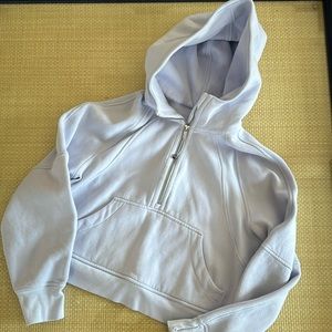 Lululemon Scuba Cropped Half-Zip Hoodie